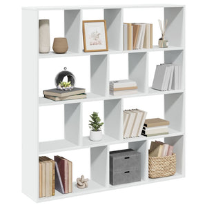 vidaXL Bookcase White 132x29x141.5 cm Engineered Wood