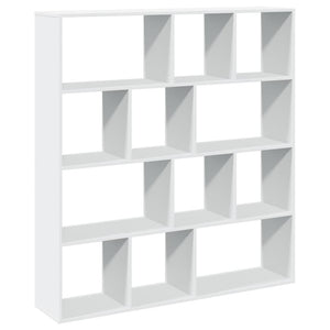 vidaXL Bookcase White 132x29x141.5 cm Engineered Wood