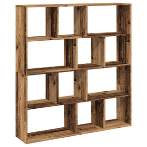 vidaXL Bookcase Reclaimed Wood Look 132x29x141.5 cm Engineered Wood