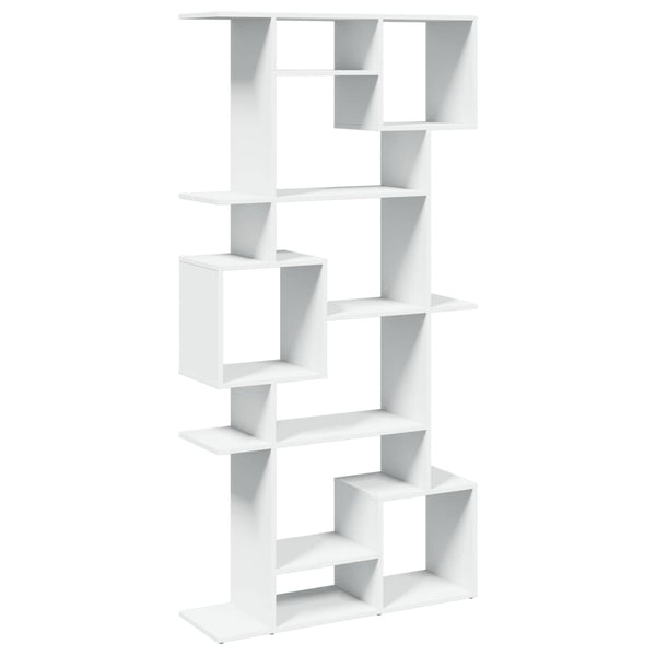 vidaXL Bookcase White 92x29x188 cm Engineered Wood
