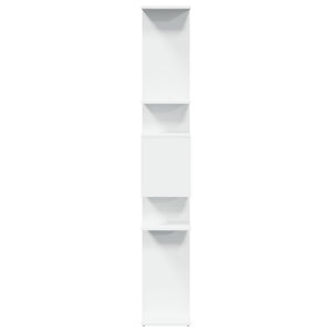 vidaXL Bookcase White 92x29x188 cm Engineered Wood