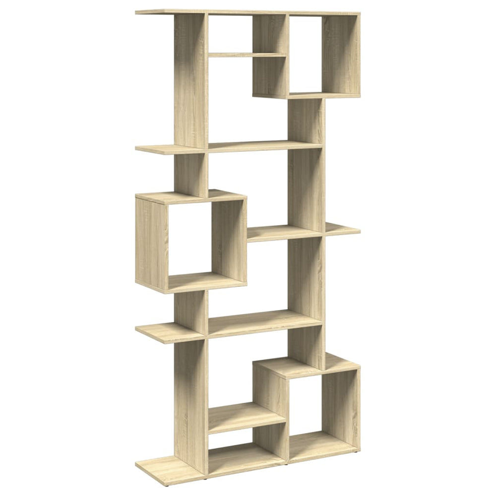 vidaXL Sonoma Oak Bookcase 92x29x188 cm Engineered Wood