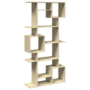 vidaXL Sonoma Oak Bookcase 92x29x188 cm Engineered Wood