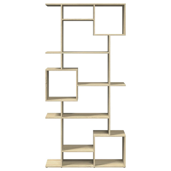 vidaXL Sonoma Oak Bookcase 92x29x188 cm Engineered Wood