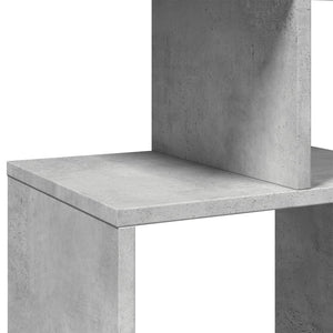 vidaXL Bookcase Concrete Grey 92x29x188 cm Engineered Wood
