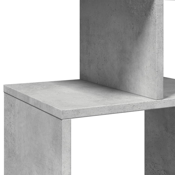 vidaXL Bookcase Concrete Grey 92x29x188 cm Engineered Wood