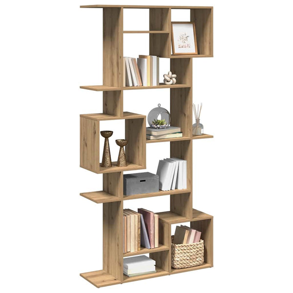 vidaXL Bookshelf Artisan Oak 92x29x188 cm Engineered Wood
