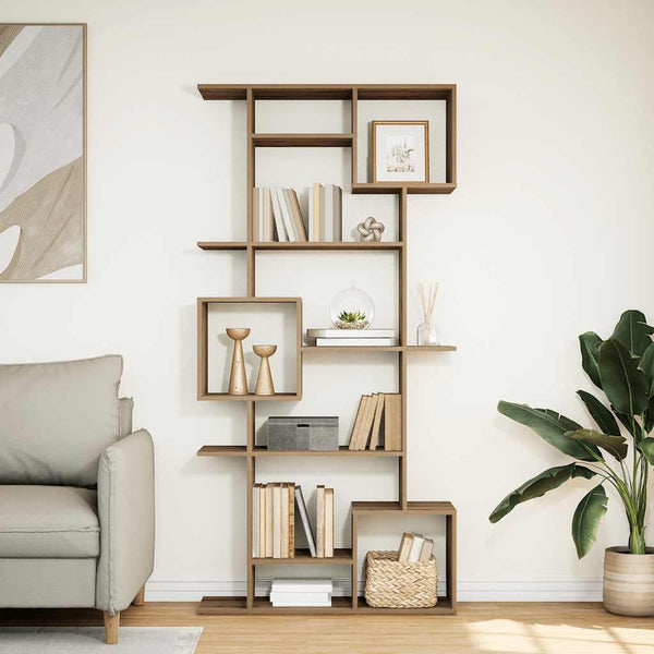 vidaXL Bookshelf Artisan Oak 92x29x188 cm Engineered Wood