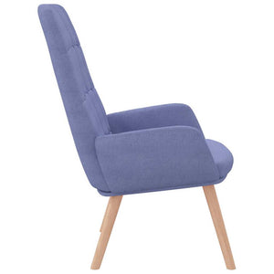 Jeansblauer Relaxsessel