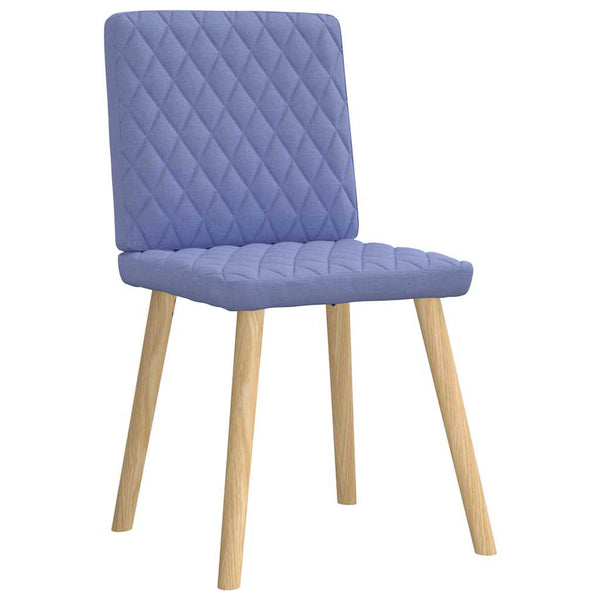 4er Set Esszimmerstühle Jeansblau