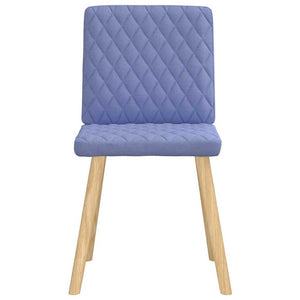 4er Set Esszimmerstühle Jeansblau