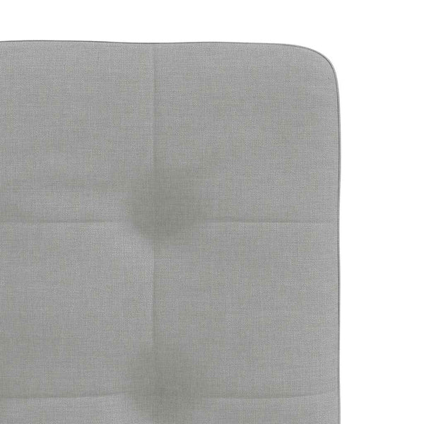 vidaXL Dining Chairs 6 pcs Cloud Gray Fabric