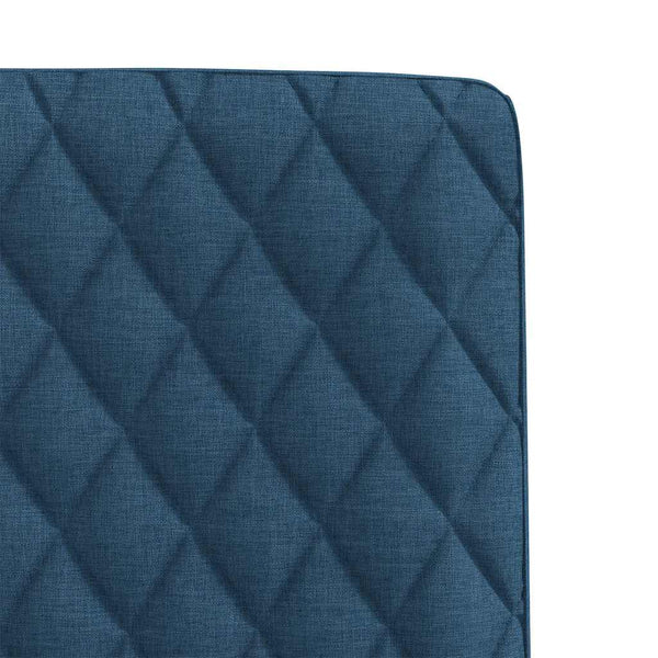 vidaXL Dining Chairs 6 pcs Blue Fabric