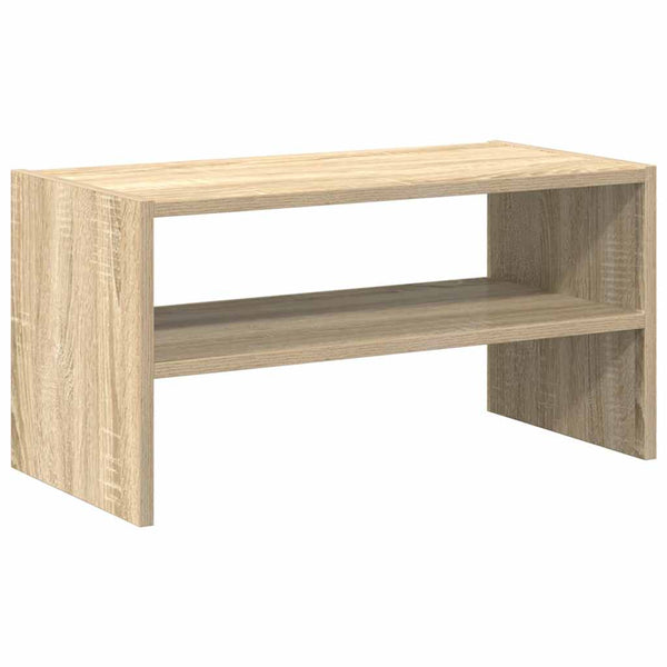 vidaXL Stackable Shoe Rack Sonoma Oak 60x30x30.5 cm