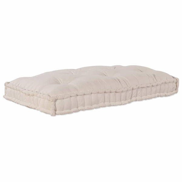 Palettenkissen Creme 120x80x12cm