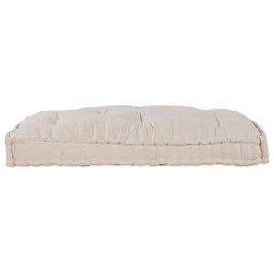 Palettenkissen Creme 120x80x12cm