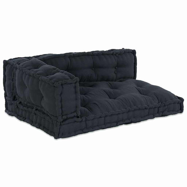 Palettensofa Kissen Anthrazit 3er Set