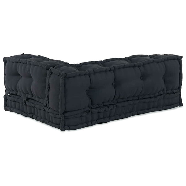 Palettensofa Kissen Anthrazit 3er Set