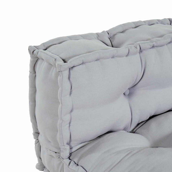 Palettenkissen Sofa Grau 2er Set