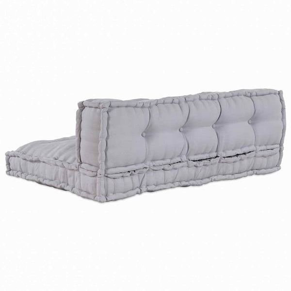 Palettenkissen Sofa Grau 2er Set