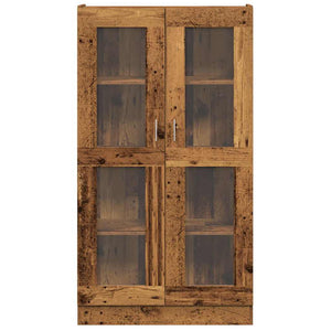 vidaXL Highboard Reclaimed Wood Look 82.5x30.5x150 cm Engineered Wood