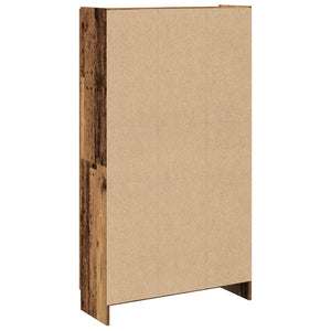 vidaXL Highboard Reclaimed Wood Look 82.5x30.5x150 cm Engineered Wood