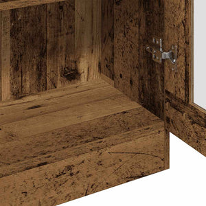 vidaXL Highboard Reclaimed Wood Look 82.5x30.5x150 cm Engineered Wood