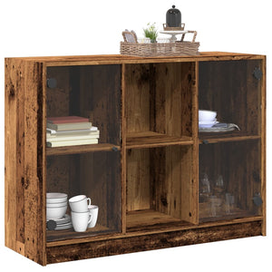 vidaXL Sideboard Reclaimed Wood Look 102x37x75.5 cm Engineered Wood
