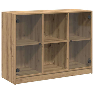 vidaXL Sideboard Artisan Oak 102x37x75.5 cm Engineered Wood