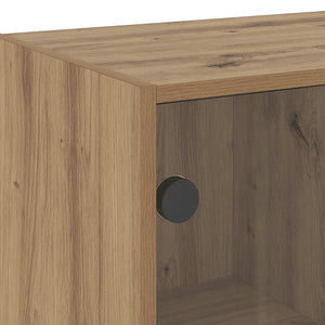 vidaXL Sideboard Artisan Oak 102x37x75.5 cm Engineered Wood