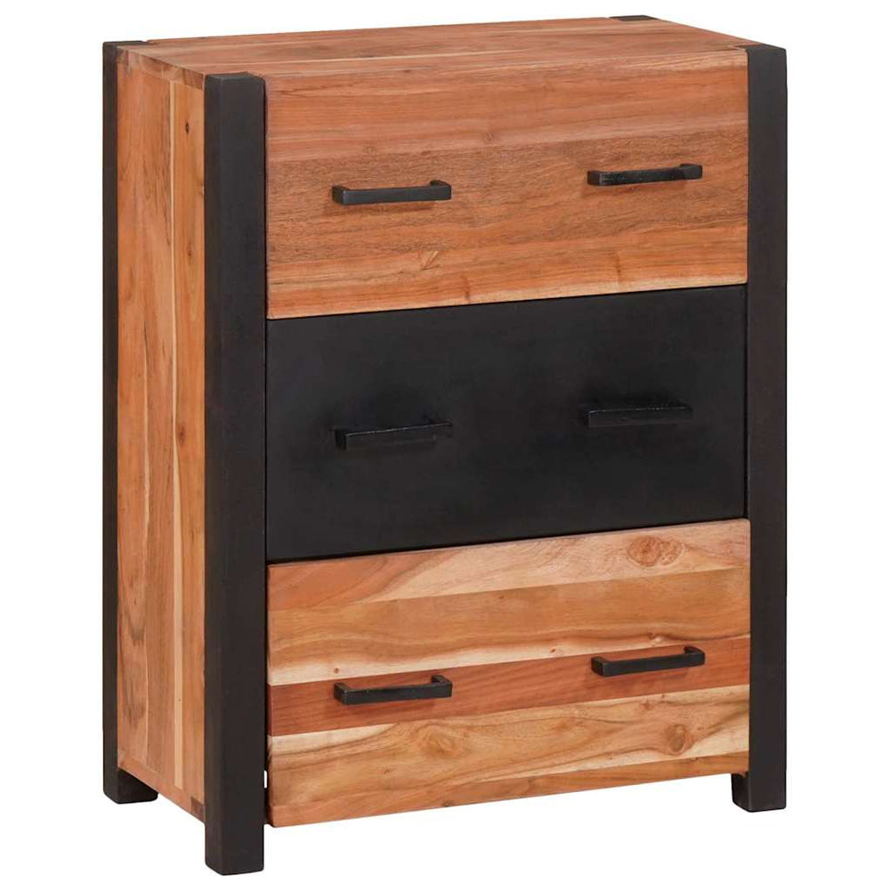 Braunes Akazienholz Sideboard, 165 cm