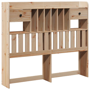 Massivholzbett Kiefer 135x190 cm mit Regal