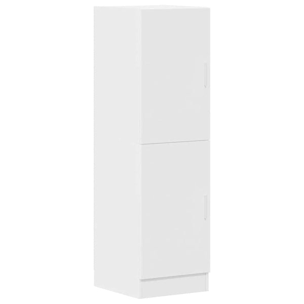 vidaXL 2-Piece Kitchen Cabinet Set White Engineered Wood