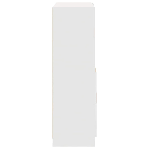 vidaXL 2-Piece Kitchen Cabinet Set White Engineered Wood