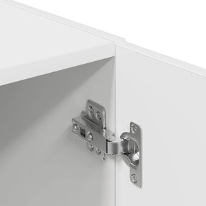 vidaXL 2-Piece Kitchen Cabinet Set White Engineered Wood