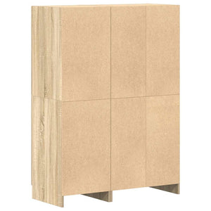 vidaXL 2-Piece Kitchen Cabinet Set Sonoma Oak Engineered Wood
