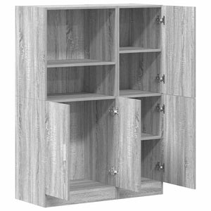 vidaXL 2-Piece Kitchen Cabinet Set Sonoma Oak Engineered Wood