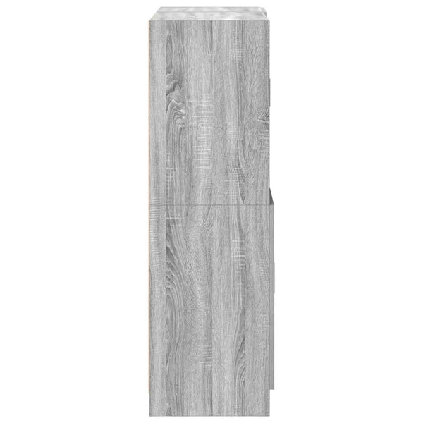 vidaXL 2-Piece Kitchen Cabinet Set Sonoma Oak Engineered Wood