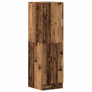 vidaXL 2-Piece Kitchen Cabinet Set Reclaimed Wood Look Engineered Wood