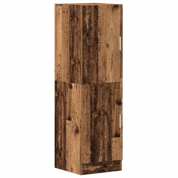 vidaXL 2-Piece Kitchen Cabinet Set Reclaimed Wood Look Engineered Wood