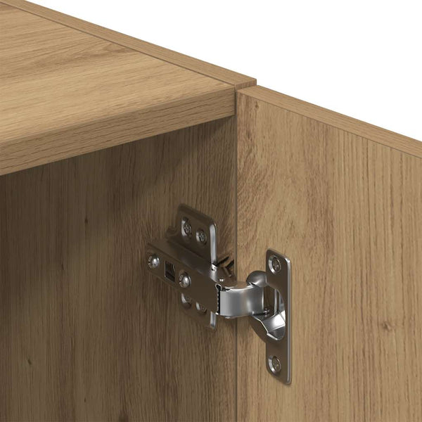 vidaXL 2-Piece Kitchen Cabinet Set Engineered Wood Artisan Oak