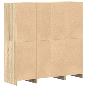 vidaXL 3-Piece Kitchen Cabinet Set Sonoma Oak Engineered Wood