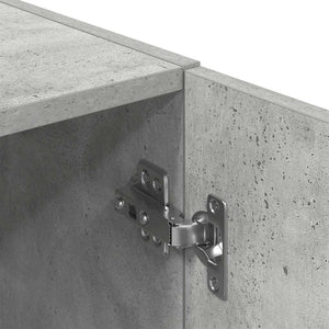 vidaXL 3-Piece Kitchen Cabinet Set Concrete Grey Engineered Wood