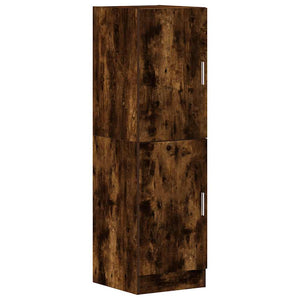 vidaXL 3-Piece Kitchen Cabinet Set Smoked Oak Engineered Wood