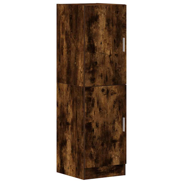 vidaXL 3-Piece Kitchen Cabinet Set Smoked Oak Engineered Wood