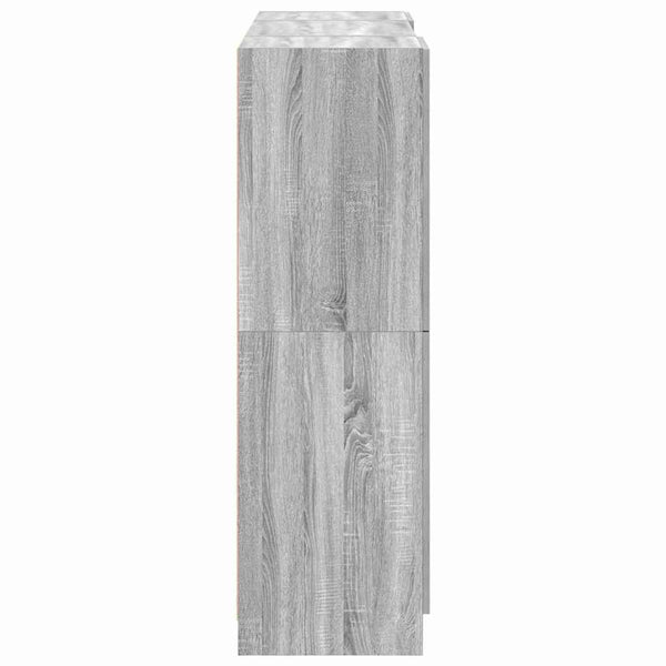 vidaXL 3-Piece Kitchen Cabinet Set Grey Sonoma Engineered Wood