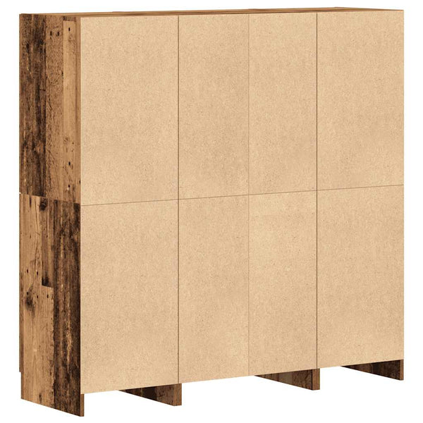 vidaXL 3-Piece Kitchen Cabinet Set Reclaimed Wood Look Engineered Wood