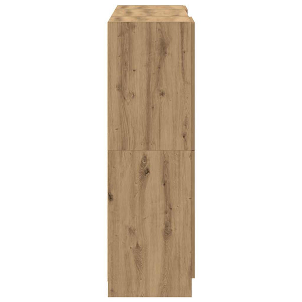 vidaXL 3-Piece Kitchen Cabinet Set Artisan Oak Engineered Wood