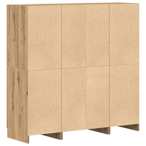 vidaXL 3-Piece Kitchen Cabinet Set Artisan Oak Engineered Wood