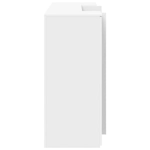 vidaXL Reception Desk White 180 x 50 x 103.5 cm Engineered Wood